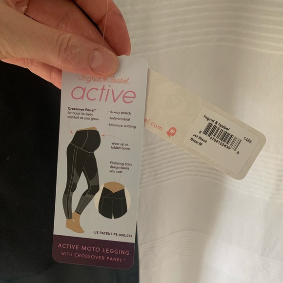 Ingrid and Isabel Moro Maternity Leggings - Picture 2 of 4